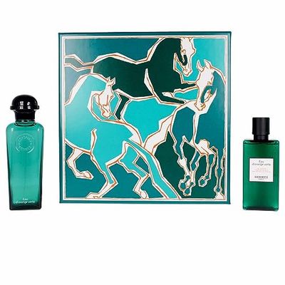 Hermès Eau D'Orange Verte Eau de Cologne 100ml Spray & Shower Gel 80ml Gift Set