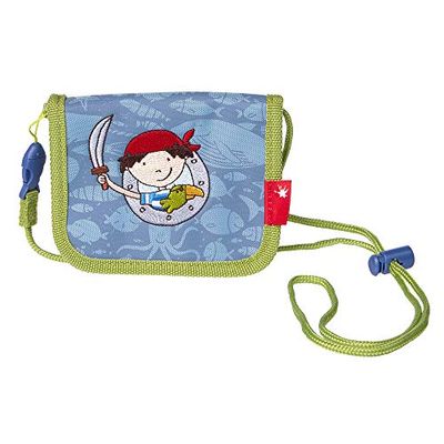 Sigikid Sacca da Collo Sammy Samoa, 10 x 13 x 2 cm, Colore Blu (Blau), 12 cm, Sigikid24938