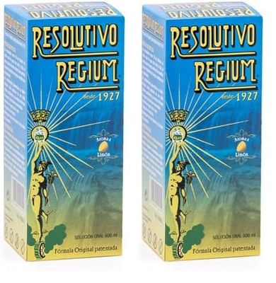 Plameca - Resolutivo Regium Solucion Oral Líquida 600 ml (Paquete de 2)
