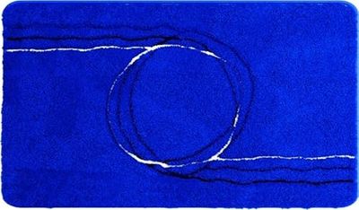 Tapis de Bain BOLIA 70x120 cm Bleu