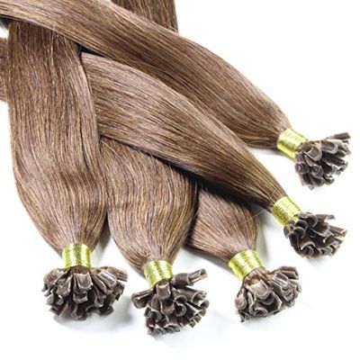 Just Beautiful Hair and Cosmetics Lot de 200 Extensions en cheveux naturels Remy 1 G 60 cm avec kératine