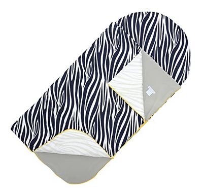 Saco de dormir 3 en 1 para niños de Motherhood. Selección de colores (cebra azul oscuro).