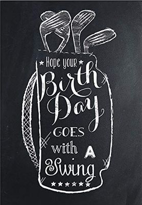 Carte d'anniversaire moderne - 17,8 x 12,7 cm - Piccadilly Greetings