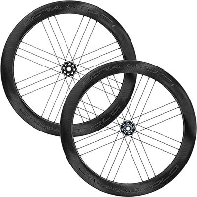 Campagnolo Bora Wto 60 Disc Brake 2-Way Fit Tubeless Juego de Ruedas, Unisex Adulto, Etiqueta Oscura, Freehub