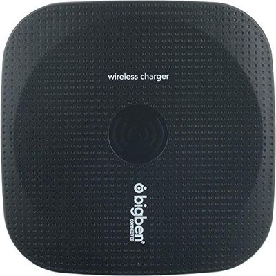 Bigben Connected INDUBASE10WB Carregador (Interior, exterior, USB, 5 V, carregador sem fios, preto)