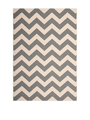 SAFAVIEH Tapis géométrique pour Salon, Salle à manger, Chambre à coucher - Courtyard Collection, Tapis à poil court, Gris et beige, 160 X 231 cm