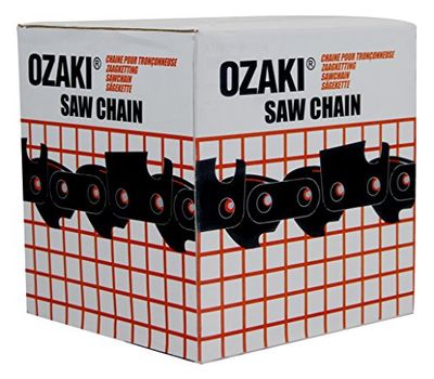 Greenstar 2271 Ozaki Chaîne de tronçonneuse carrée 0,325" 100 pieds Orange