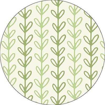Bonateks, Ronde digitaal bedrukte muismat, antislip onderkant, voor kantoor en thuis, diameter: 22 cm