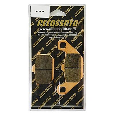 AGPA74ST, PASTIGLIE FRENO ANT ACCOSSATO KAWASAKI>Z 750 GP T (1984)