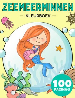 Zeemeerminnen Kleurboek voor Peuters: Schattig Cadeau voor Stressverlichting en Ontspanning