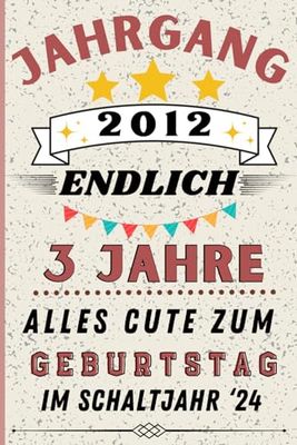 Geburtstag Schaltjahr 2024: Zum 24. Geburtstag am 29. Februar eines Schaltjahres für jemanden, der 1964 geboren ist, eine Geschenkidee: Ein A5 Notizbuch.