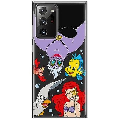 ERT GROUP mobiel telefoonhoesje voor Samsung GALAXY NOTE 20 ULTRA origineel en officieel erkend Disney patroon Ariel 008 optimaal aangepast aan de vorm van de mobiele telefoon, gedeeltelijk bedrukt