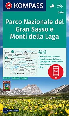 Parco Naz. del Gran Sasso +Aktiv Guide D/I/E (2476)