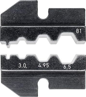 Knipex Matrice di crimpaggio per connettori Harting per conduttori di fibre ottiche 97 49 81