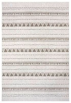 NORTHRUGS Tappeto Bahamas per interni ed esterni, 120 x 170 cm, resistente alle intemperie, design bohémien, per balcone, terrazza, giardino, giardino d'inverno, soggiorno, impermeabile, in linen