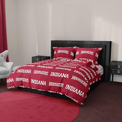 Northwest The Company NCAA - Juego de Cama rotativa en Bolsa, Concha, Fundas y sábanas, Relleno de edredón: 100% Fibra de poliéster, Vikings-h, Queen