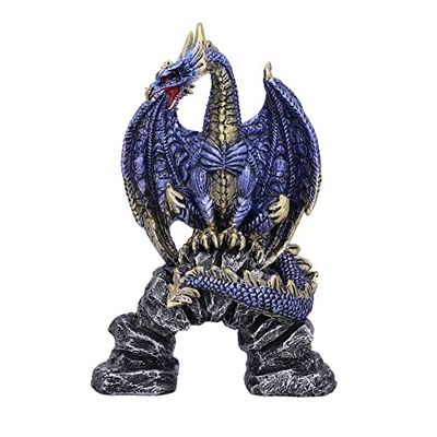 Nemesis Now Figurka smoka Acko, niebieska, 15,5 cm