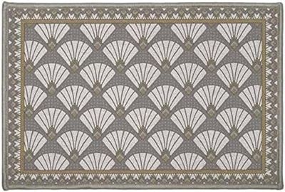 Tapis Déco Douceur d'Intérieur Art Deco Tapete retangular (40 x 60 cm, estampado Art Deco Chic