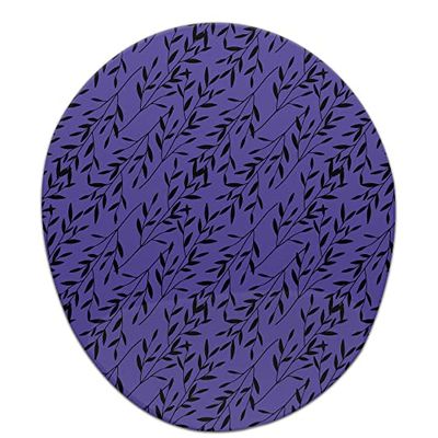 Bonamaison, Alfombrilla de ratón ergonómica con reposamuñecas, impresión Digital, antitendón, Antideslizante, para Oficina y hogar, tamaño: 20 x 23 cm