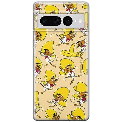 ERT GROUP mobiltelefonfodral för Google PIXEL 7 PRO originalt och officiellt licensierat Looney Tunes mönster Speedy Gonzales 001 anpassad till formen på mobiltelefonen, fodral tillverkad av TPU-plast