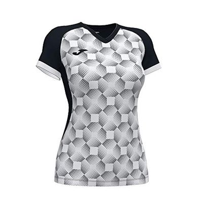 Joma T-Shirt Manches Courtes Supernova III Noir Blanc, 901431.102.XL
