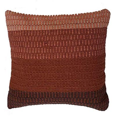 Soleil d'Ocre Kuddar, Bomull, Rouge, 45 x 45 cm