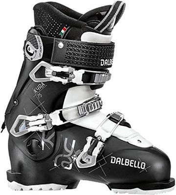 Dalbello KYRA 75 LS zwarte skischoenen voor dames, 8.5 (26)