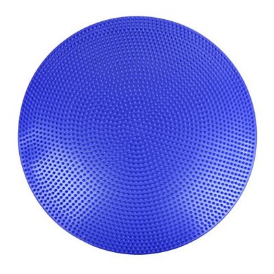 CanDo Balancekussen met noppenzijde, zitkussen, oppompbaar, Balance Disc, 60 cm diameter, blauw