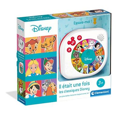 Clementoni - Había una Vez - Clásicos Disney - Juguete electrónico - Historias - Más de 1 Hora de Contenido - para niños de 3 años -francés A