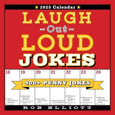 Laugh-Out-Loud Jokes 2025 Wall Calendar: 400+ Punny Jokes