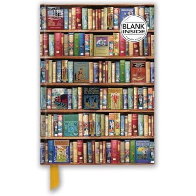 Bodleian Libraries: Hobbies & Pastimes Bookshelves (Foiled Blank Journal) (Flame Tree Blank Notebooks)