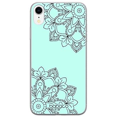 ERT GROUP etui na telefon Iphone XR, case oryginalny i oficjalnie licencjonowany przez Babaco, wzór Mandalas 007, optymalnie dopasowane, plecki z TPU częściowo przeźroczyste