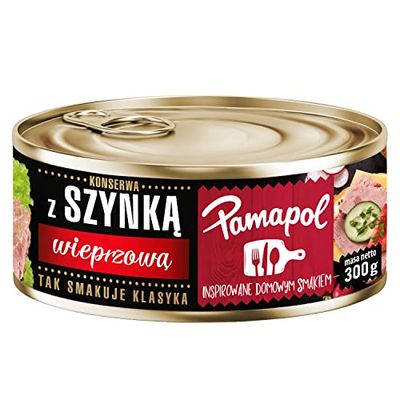 Konserwa z szynką wieprzową PAMAPOL 300 g