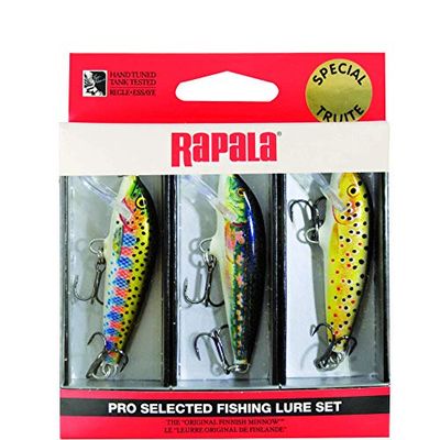 RAPALA - KIT Truite 3 LEURRES (5 CM)