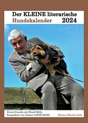 Le petit calendrier littéraire chien 2024 : calendrier mensuel littéraire