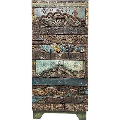 Kare Shanti Surprise Puzzle Guardaroba a 2 porte, Multicolore