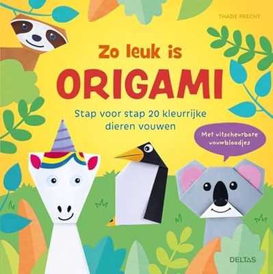 Zo leuk is origami: Stap voor stap 20 kleurrijke dieren vouwen