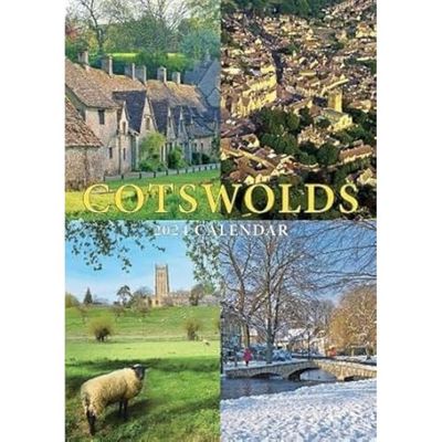Cotswolds A5 Calendar 2024