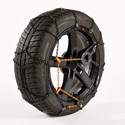 Sno-Pro Cadenas de Nieve 9 mm Matic 50 – Automático – 175 65 R14, 85 55 R14, 185 60 R14, 195 55 R14, 155 70 R15, 175 55 R15, 195 45 R15 y +