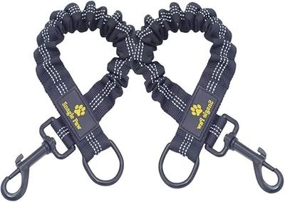 Extension de Laisse élastique pour Chien, 45,7 cm, Absorption des Chocs, empêche Les blessures au Bras et aux épaules et évite Les blessures aux Chiens, idéale pour Le vélo, la Course à Pied, la