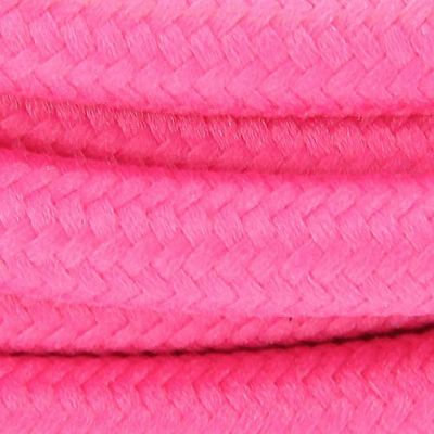 CHACON Câble Textile Soie - 3m - Fuchsia