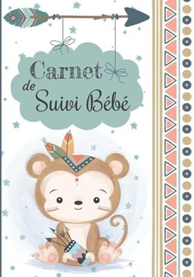 Carnet de Suivi Bébé: Journal de bord - Cahier de suivi maternel - Idéal pour bébé à partir de 4 mois et + (partie diversification alimentaire) - ... couches, bain, médicaments, notes - 144 Pages