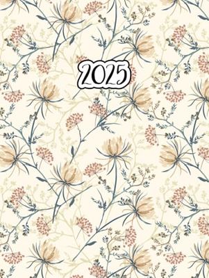 Agenda 2025 Giornaliera: Pianificatore 12 Mesi da Gennaio a Dicembre 2025 | 365 giorni | Italiano Grande A4 | 1 pagina per giorno