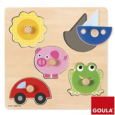 Goula - 53002 - Pussel - 5 färger inbäddning