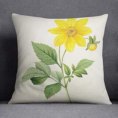 Bonamaison, fundas de almohadones decorativos, Funda de cojín, Poliéster y algodón, 45X45 cm - diseñado y fabricado en Turquía TREYS100095