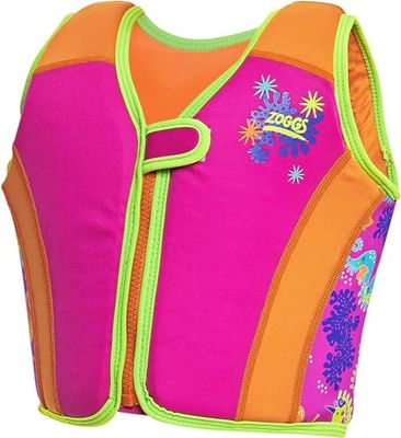 Zoggs Meisjes Sea Unicorn Swimsure Float Vest Zwemjas - Roze, 2-3 Jaar/15-18kg