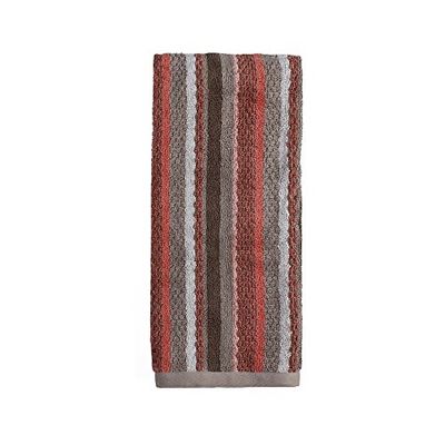 SKL Home Coral Garden Stripe Hand Towel