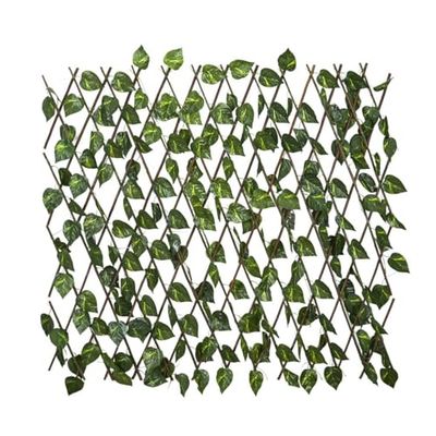 HOME DECO FACTORY, HD0511, Traliccio di Fogliame Artificiale 180x90 cm, Decorazione per Interni ed Esterni, Pianta Durevole, Resistente agli Agenti atmosferici, Verde