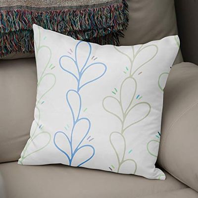 BonaMaison Fodera per Cuscino Pattern casuale Cotone e Copricuscini Federa per Divano Camera da Letto Decorazione Interni ed Esterni, Dimensioni: 50x50 Cm - Progettata e Prodotta in Turchia