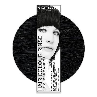 Stargazer Pitch Black Semi Permanent Hair Dye